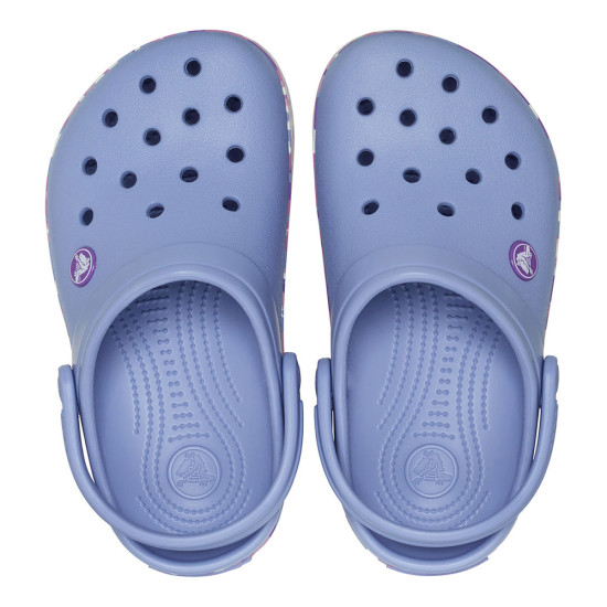 Crocs Toddler Crocband Glow Confetti Band Clog